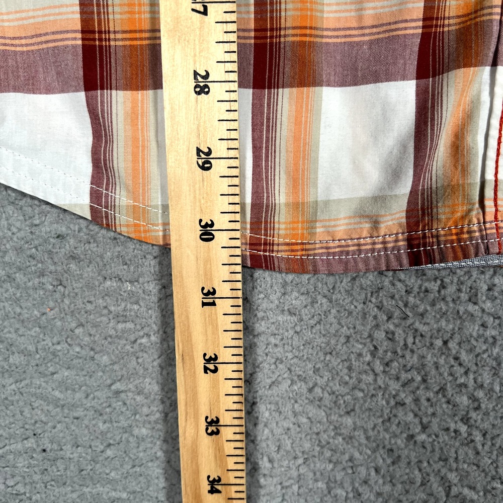 Marmot Shirt Mens Large Plaid Casual Preppy Button Up Pocket Outdoor Hiking Logo - Picture 5 of 11